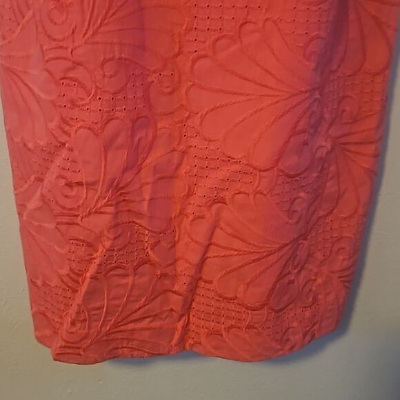 Lilly Pulitzer Sarafina Size 12 Dress pink salmon New - Picture 5 of 8